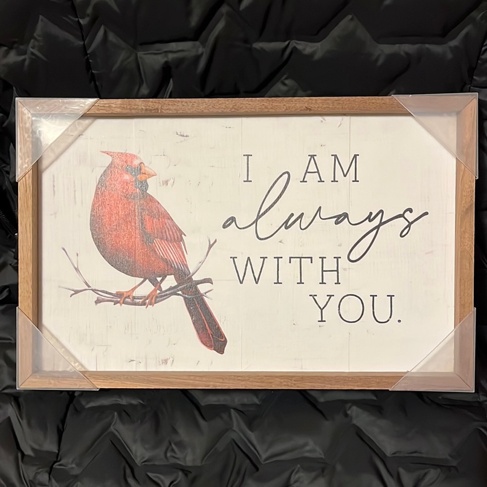 Wooden Cardinal Wall Decor